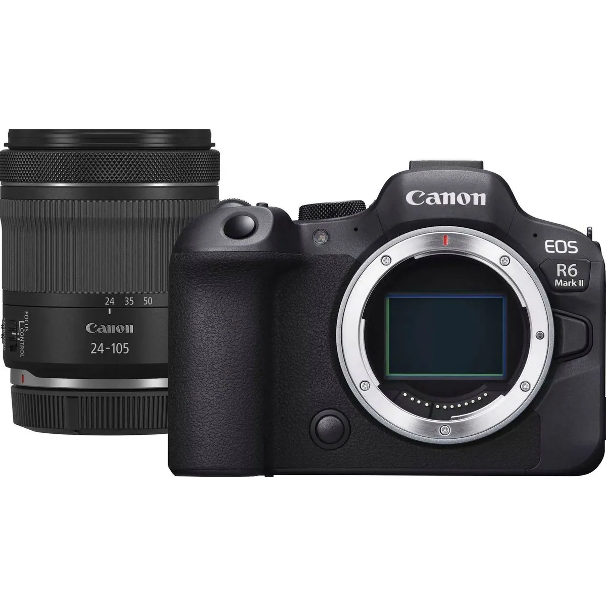 Canon EOS R6 Mark II + RF 24-105mm F4-7.1 IS STM Kit, exquisite Bildqualität, professioneller Autofokus, umfassende Konnektivität 2