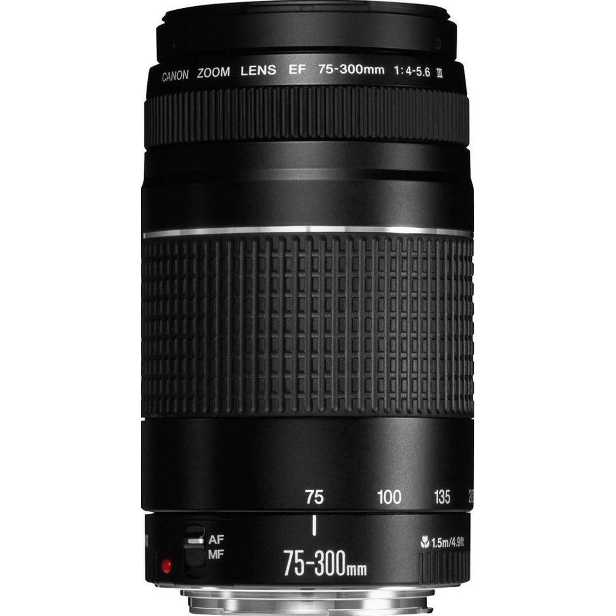 Canon EF 75-300mm f/4-5.6 III Zoomobjektiv, kompakt, vielseitig, integrierter Autofokus