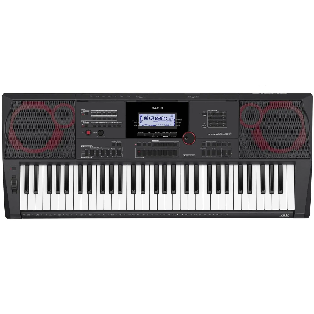 CASIO CT-X5000 Keyboard, AiX Soundchip, 800 Sounds, 235 Styles