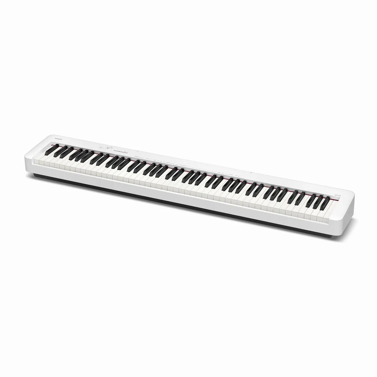 CASIO CDP-S110 WE, 88 gewichtete Tasten, 64-stimmige Polyphonie, kompakte Bauweise 2