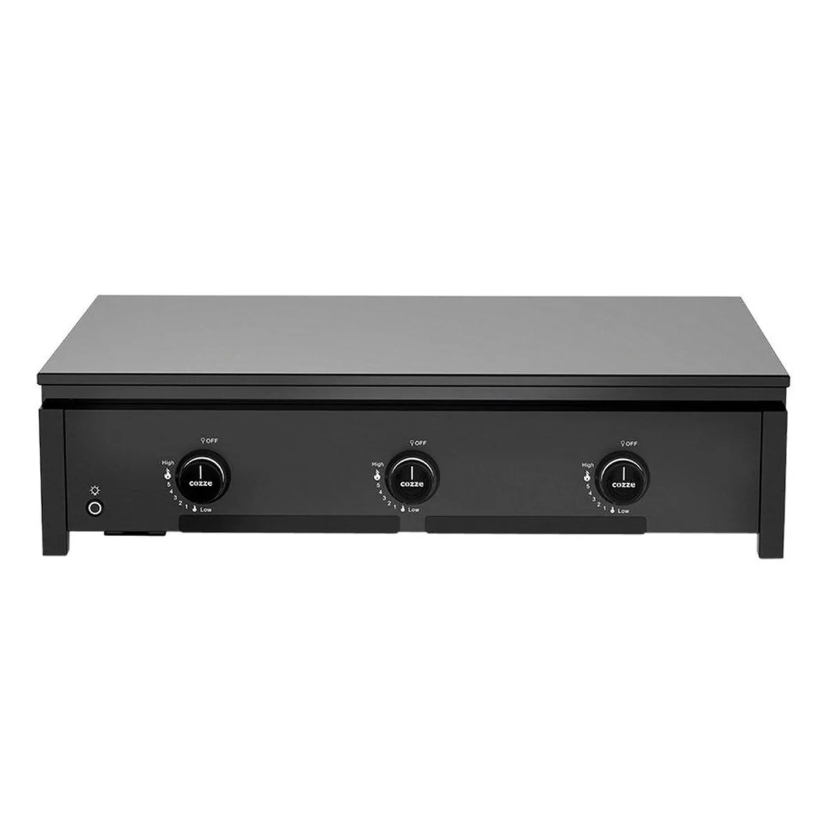 COZZE Gasgrill Combo 900, Gusseisen & Edelstahl, 3 Brenner, bis 800°C