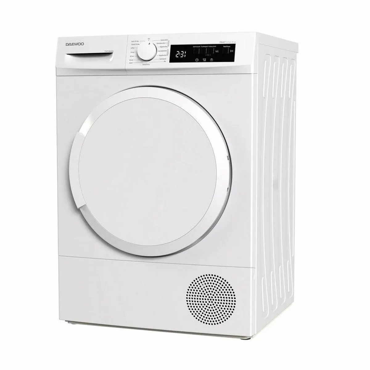 Daewoo T7HT1WA3DE Wärmepumpentrockner, 15 Programme, BabyCare, Knitterschutz 5