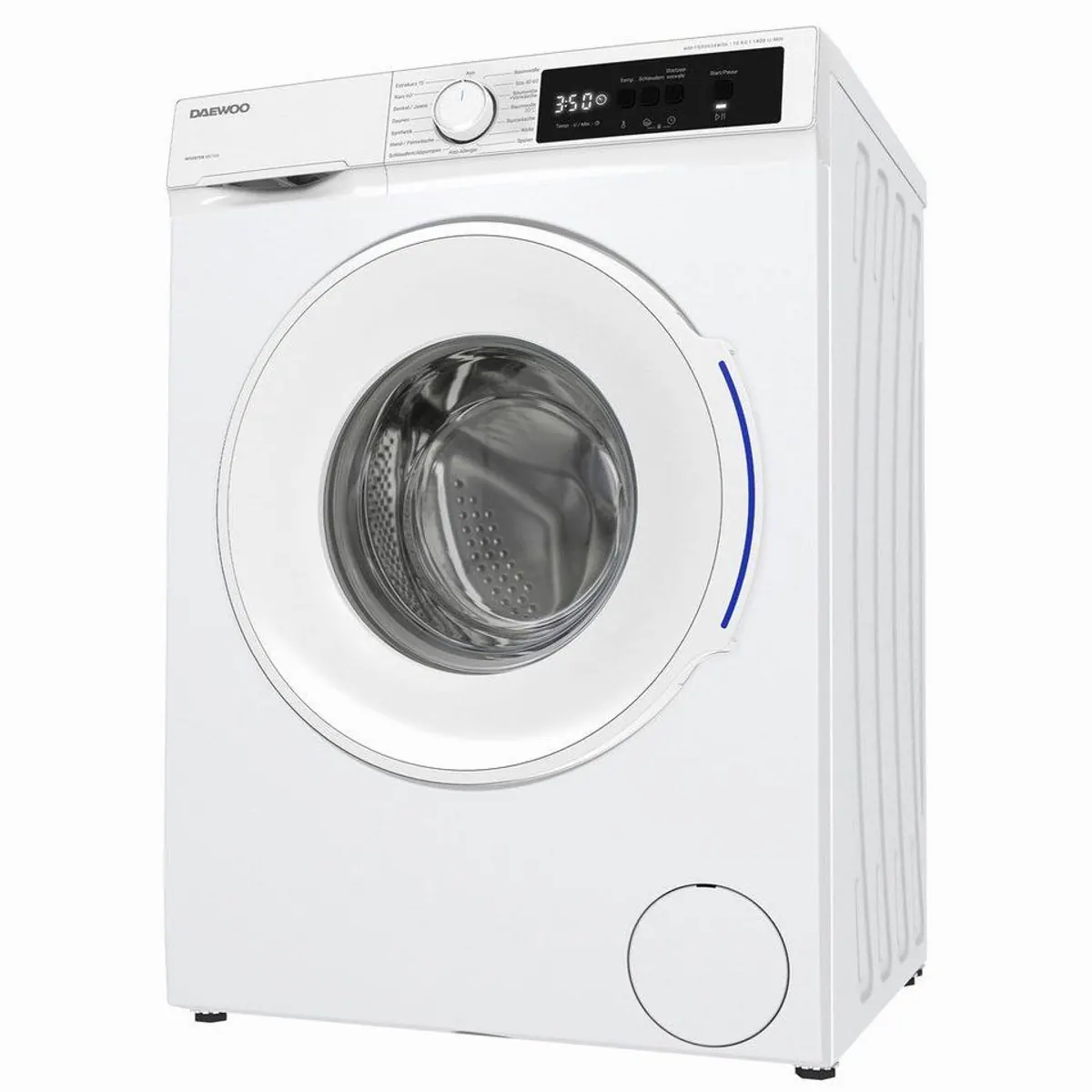 Daewoo WM FBR0634W0A-DE Waschmaschine, 10 kg Fassungsvermögen, 1400 U/min, Kindersicherung 3