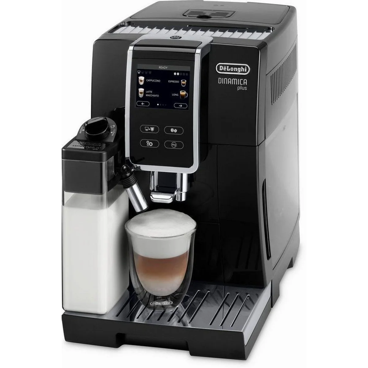 De'Longhi Kaffeevollautomat Dinamica Plus ECAM370.70.B, 14 Rezepte, perfekter Milchschaum, Touchscreen 2