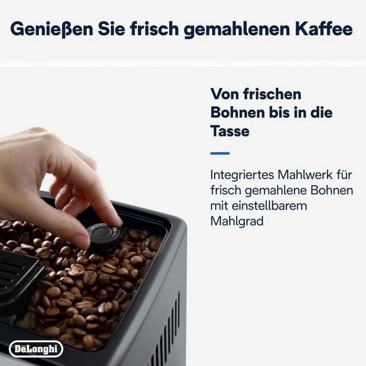 De'Longhi Kaffeevollautomat Dinamica Plus ECAM370.70.B, 14 Rezepte, perfekter Milchschaum, Touchscreen 4