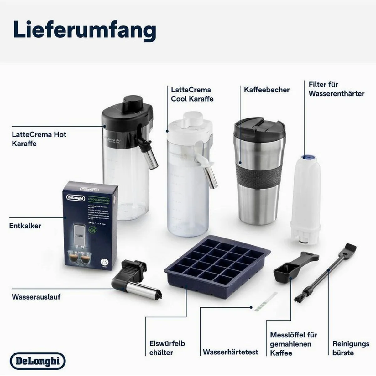 De'Longhi Eletta Explore Cold Brew ECAM450.86.T, 100 Rezepte, Cold Brew in 5 Min, 3,5" Touch-Display 2
