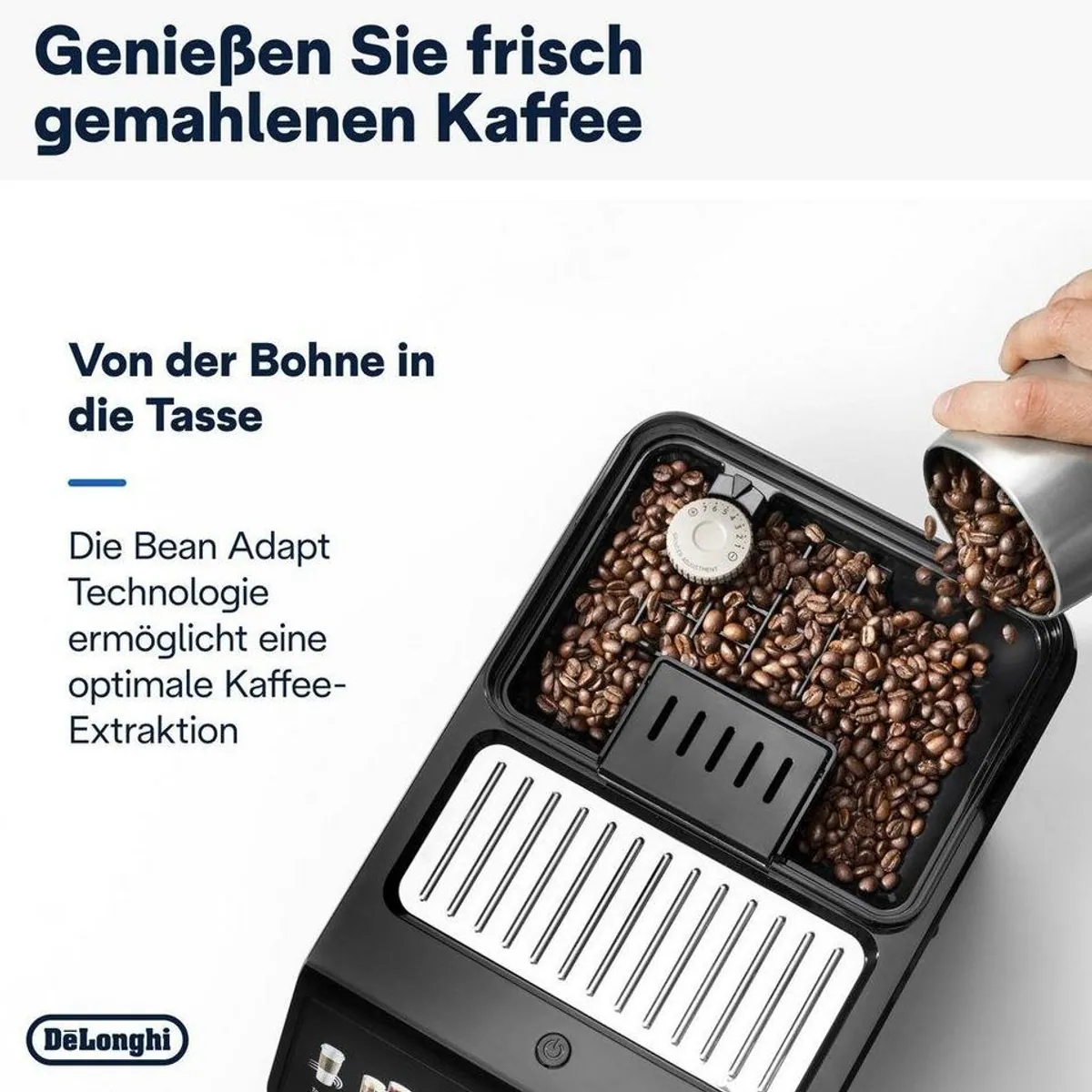 De'Longhi Eletta Explore Cold Brew ECAM450.86.T, 100 Rezepte, Cold Brew in 5 Min, 3,5" Touch-Display 4