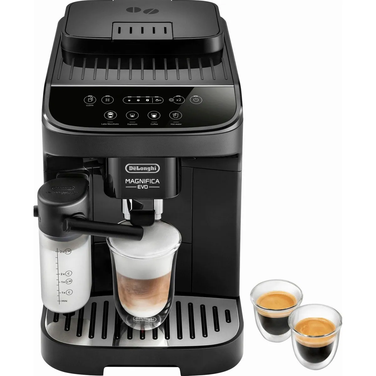 De'Longhi Magnifica Evo ECAM290.51.B, vielseitiger Kaffeevollautomat mit LatteCrema-System