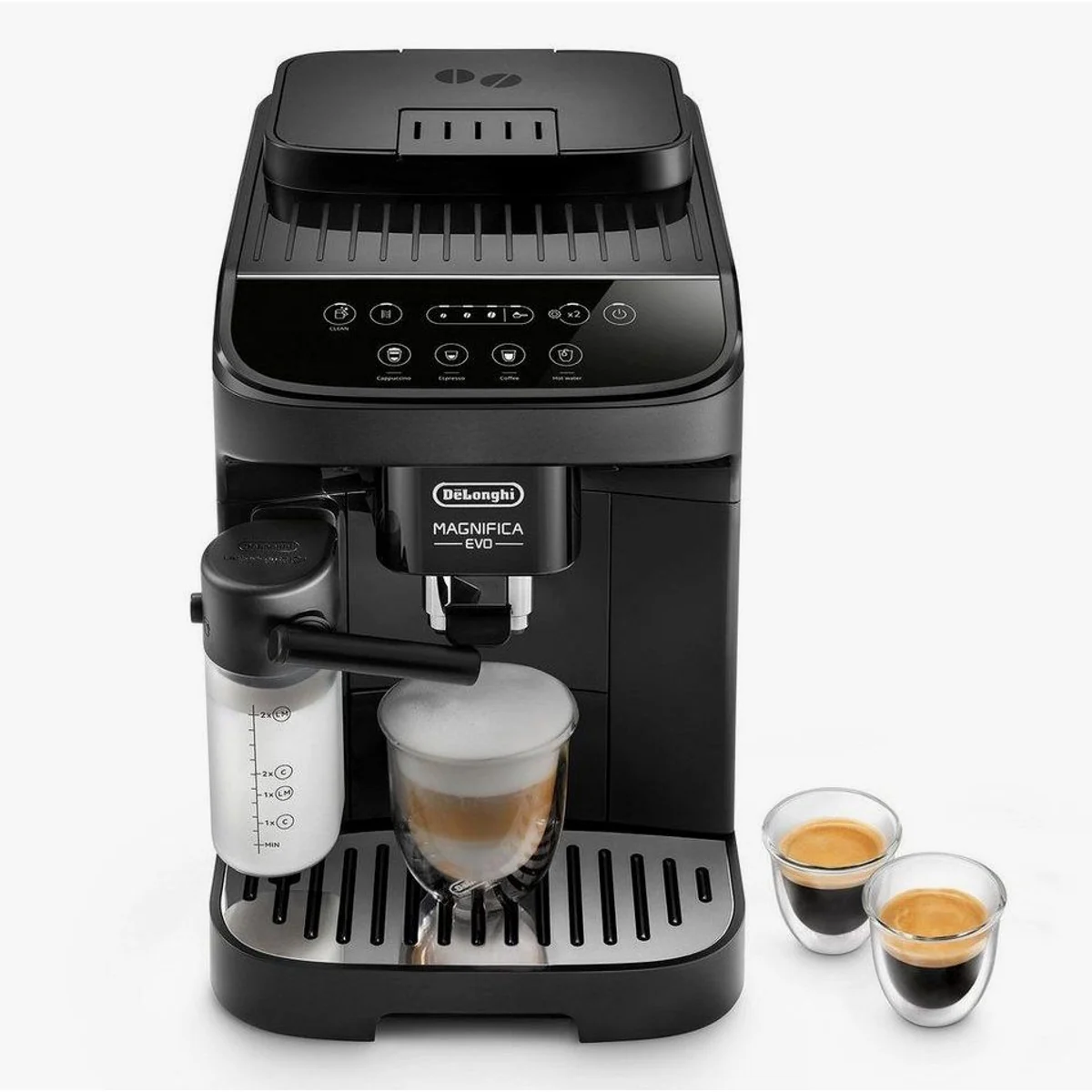 De'Longhi Magnifica Evo ECAM293.52.B, One-Touch-Bedienung, integriertes Kegelmahlwerk