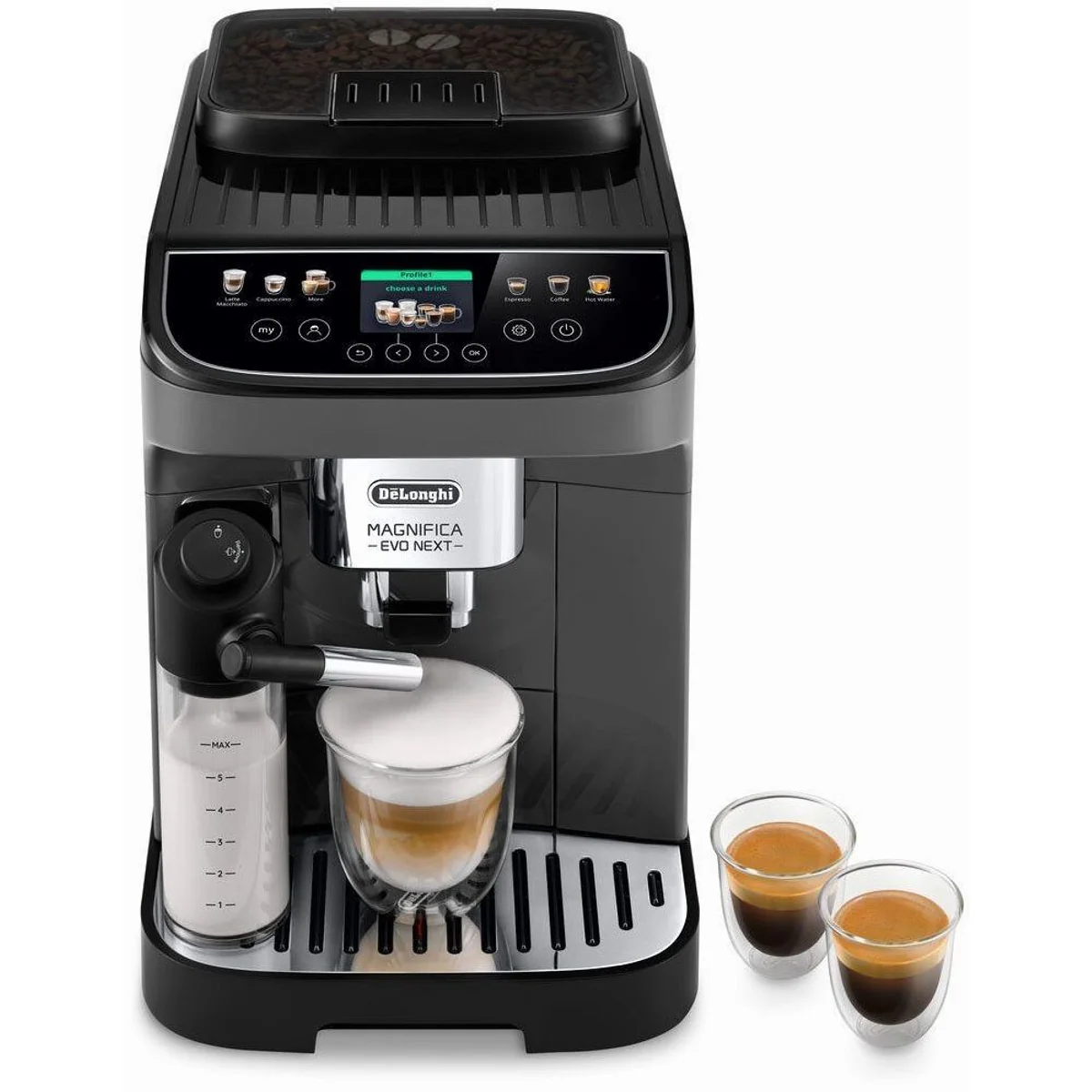 De'Longhi Magnifica Evo Next ECAM310.60.GB, Barista-Genuss per Touch, 10 Rezepte