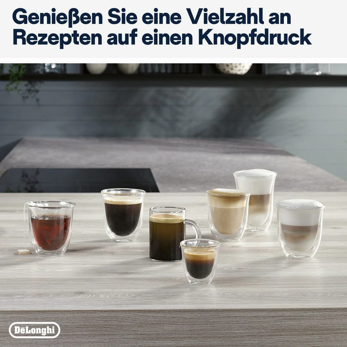 De'Longhi Magnifica Evo Next ECAM310.60.GB, Barista-Genuss per Touch, 10 Rezepte 5