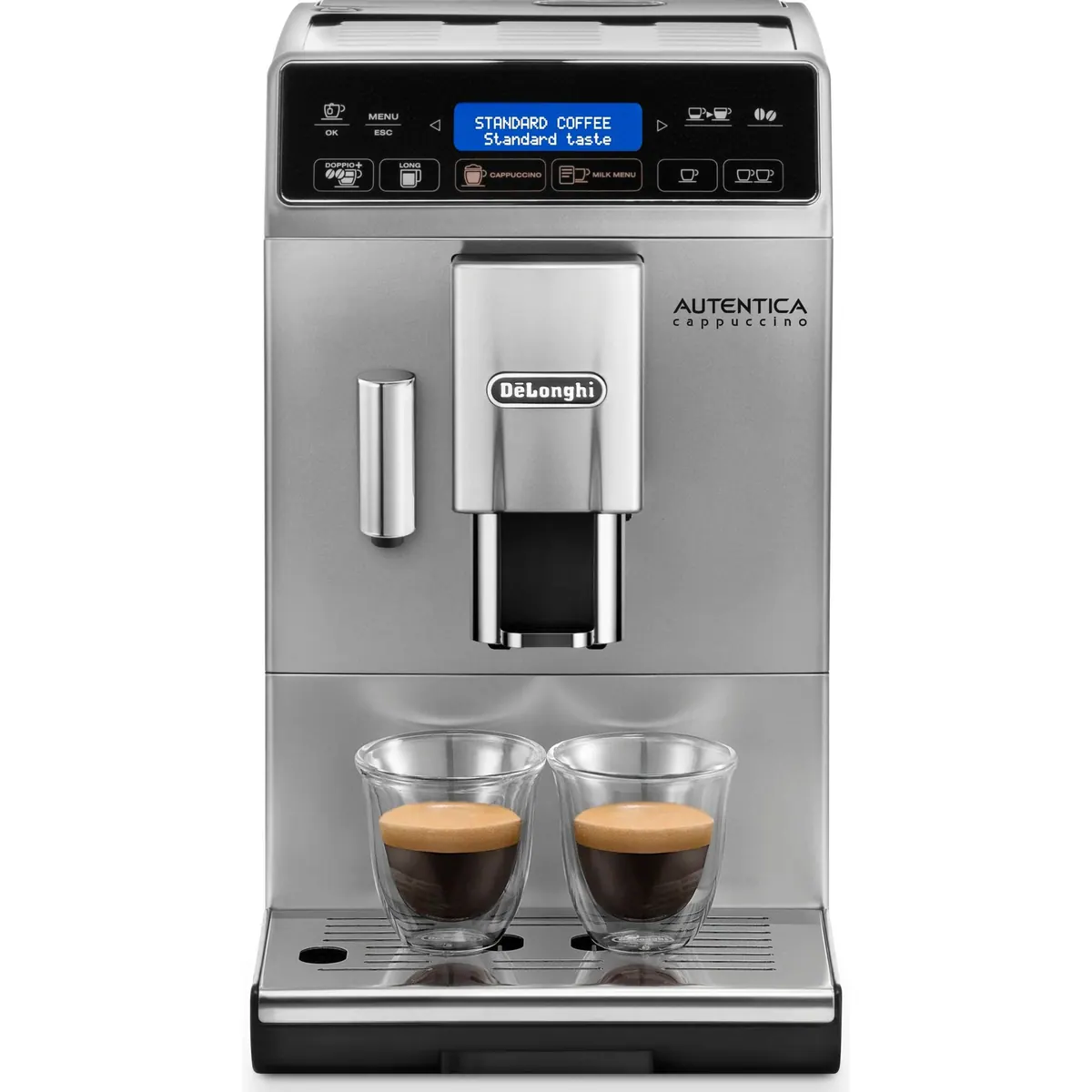 De'Longhi Autentica Cappuccino ETAM 29.660.SB, superkompakt, LatteCremaMilchsystem, Kegelmahlwerk 13-stufig 2