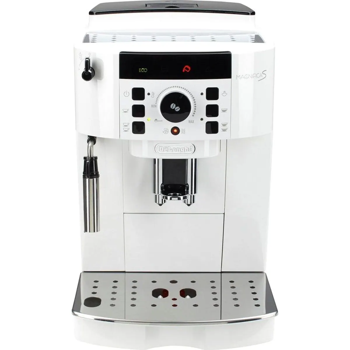 De'Longhi Magnifica S ECAM21.118.W, Barista-Milchaufschäumer, 15 Bar Pumpendruck, 13 Mahlgrade 3