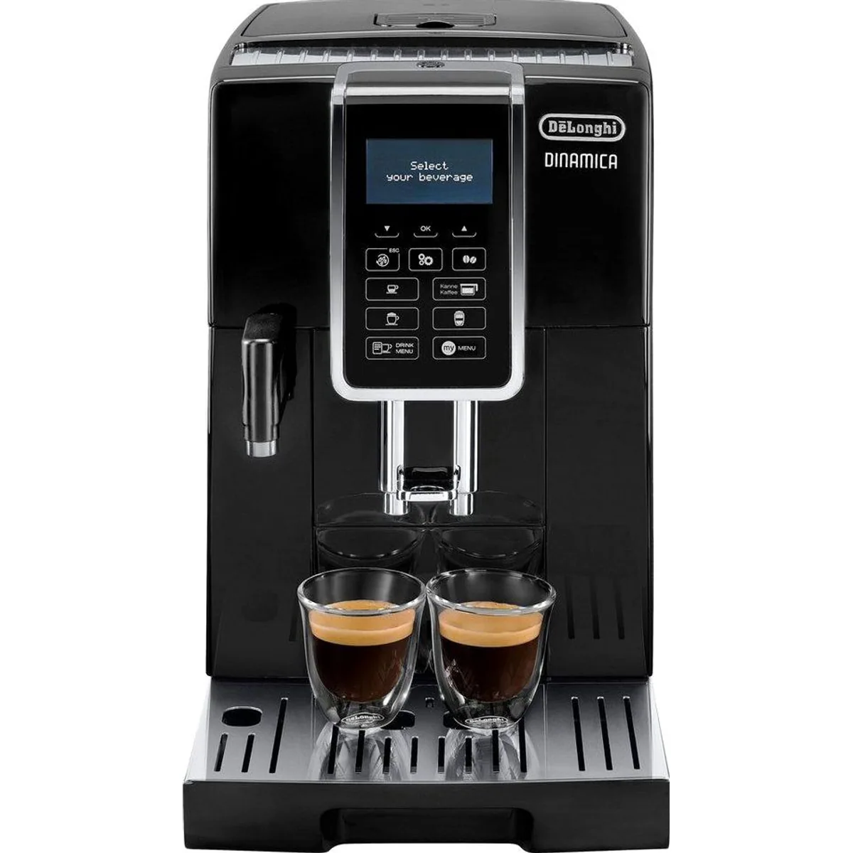 De'Longhi Dinamica ECAM356.57.B, 14 Kaffeegetränke, Kannen-Funktion, Kegelmahlwerk 3