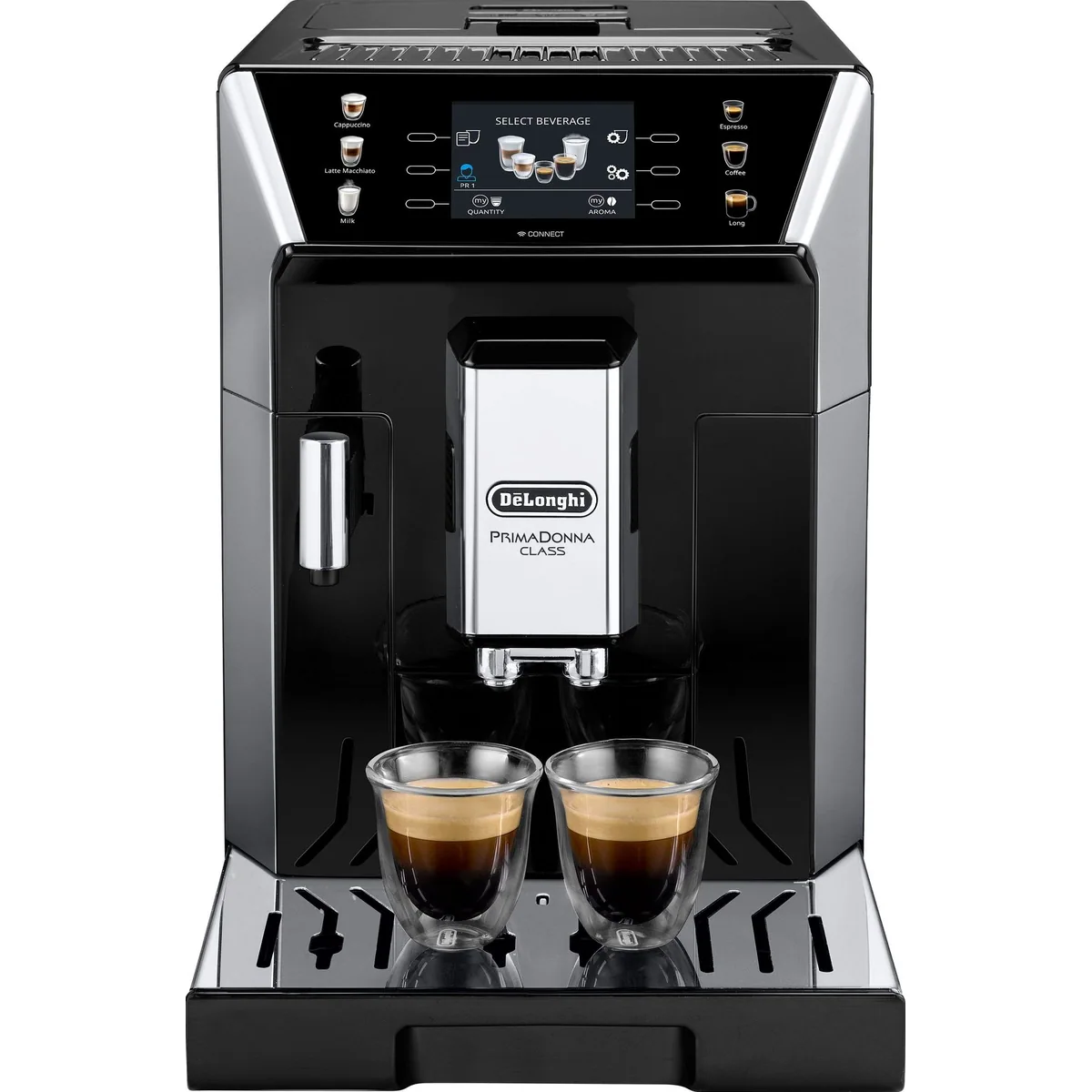 De'Longhi PrimaDonna Class ECAM550.65.SB, perfekter Milchschaum, intuitive Bedienung, vielseitige Kaffeespezialitäten 2