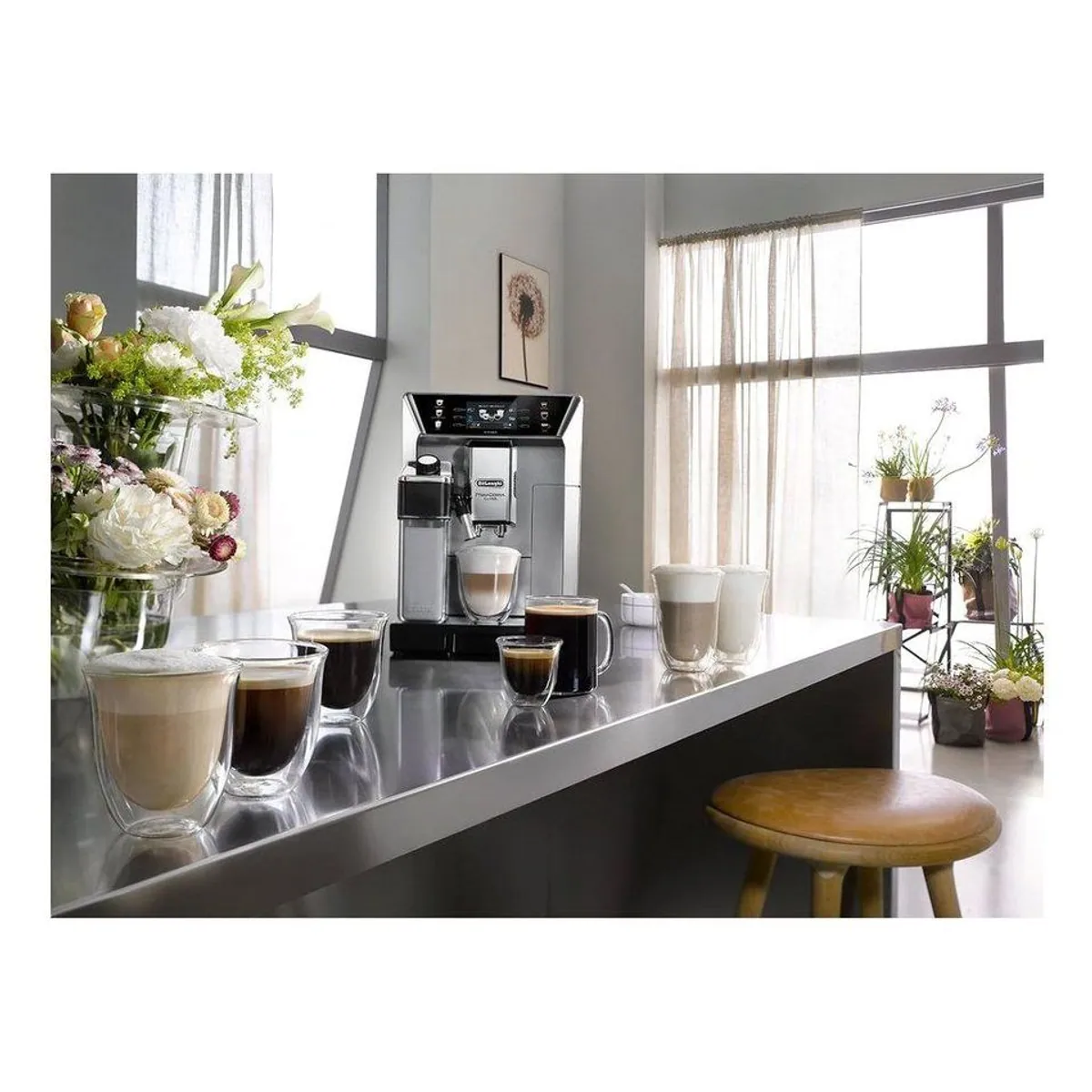 De'Longhi ECAM 550.85.MS PrimaDonna Class, perfekter Cappuccino, individuelle Personalisierung, automatische Reinigung 3