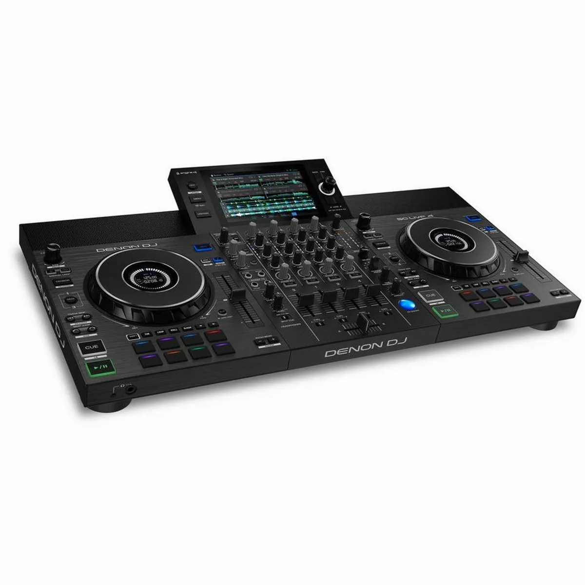 Denon DJ SC Live 4, Standalone DJ-Controller, 4-Kanal, 7″ Touchscreen, WLAN-kompatibel 2