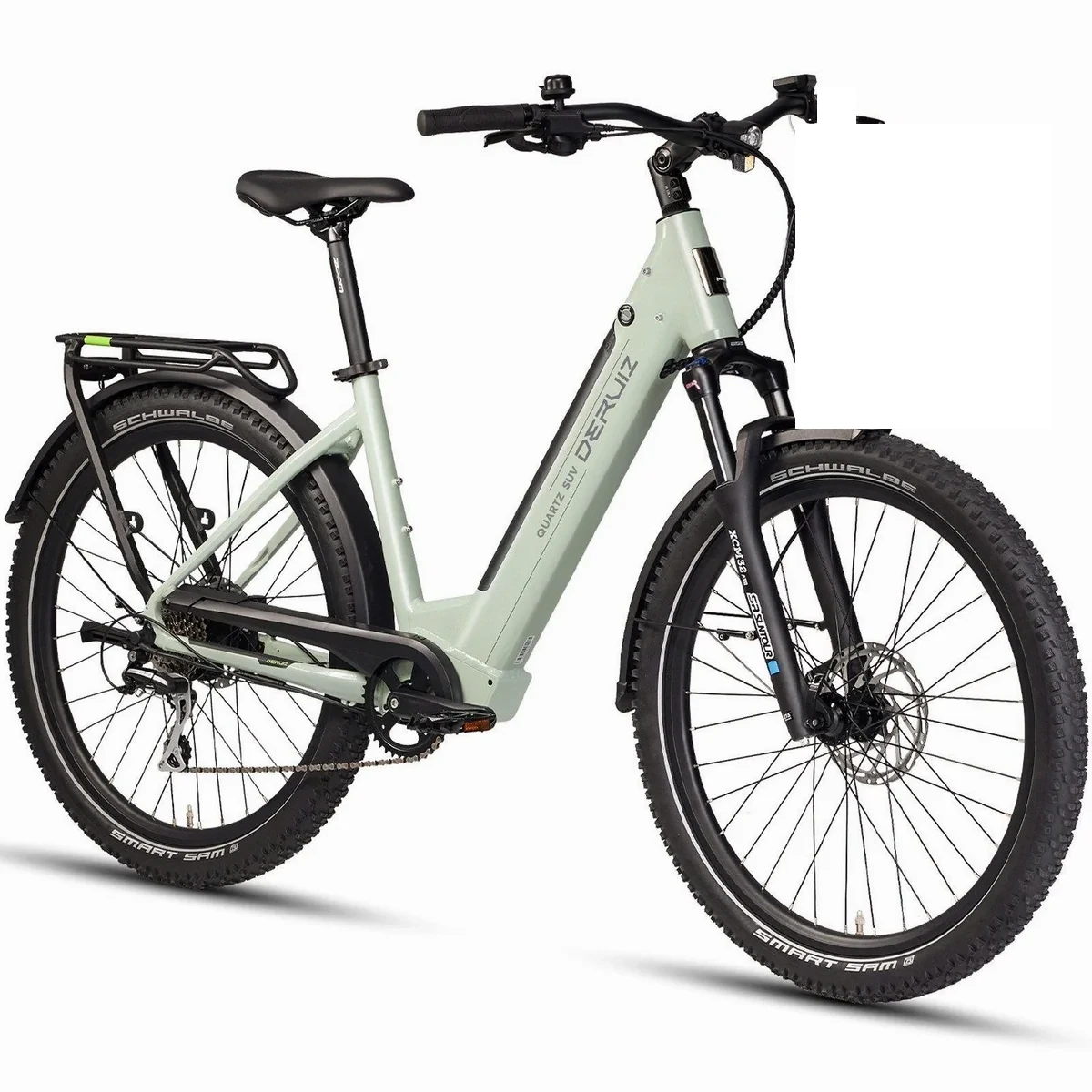 DERUIZ Quartz SUV E-Bike, 27,5 Zoll, bis 160 km Reichweite, 250W Hinterradmotor