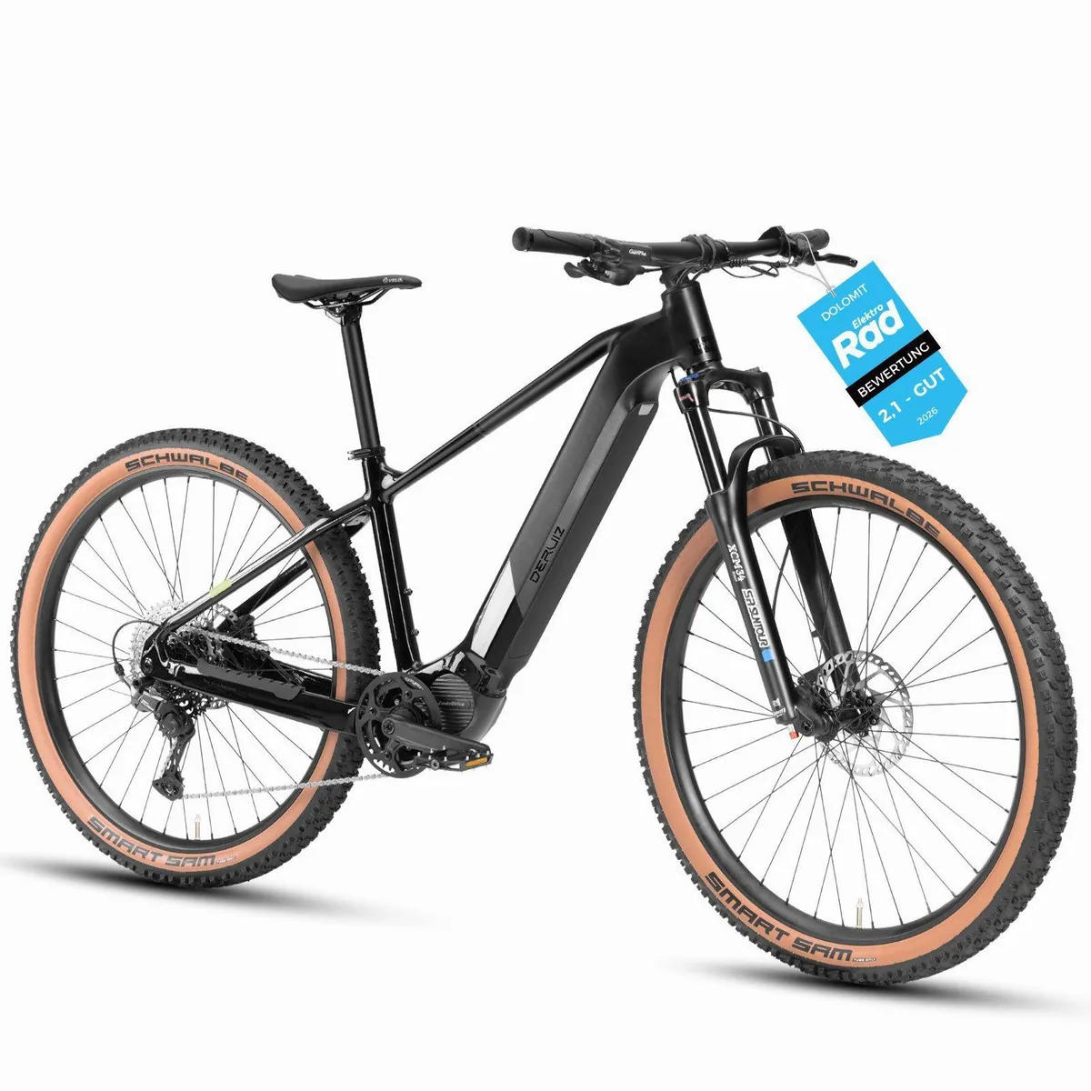 DERUIZ E-Bike Mountainbike Dolomit 29 Zoll, 110 Nm Mittelmotor, 720 Wh Akku, 11-Gang Shimano CUES