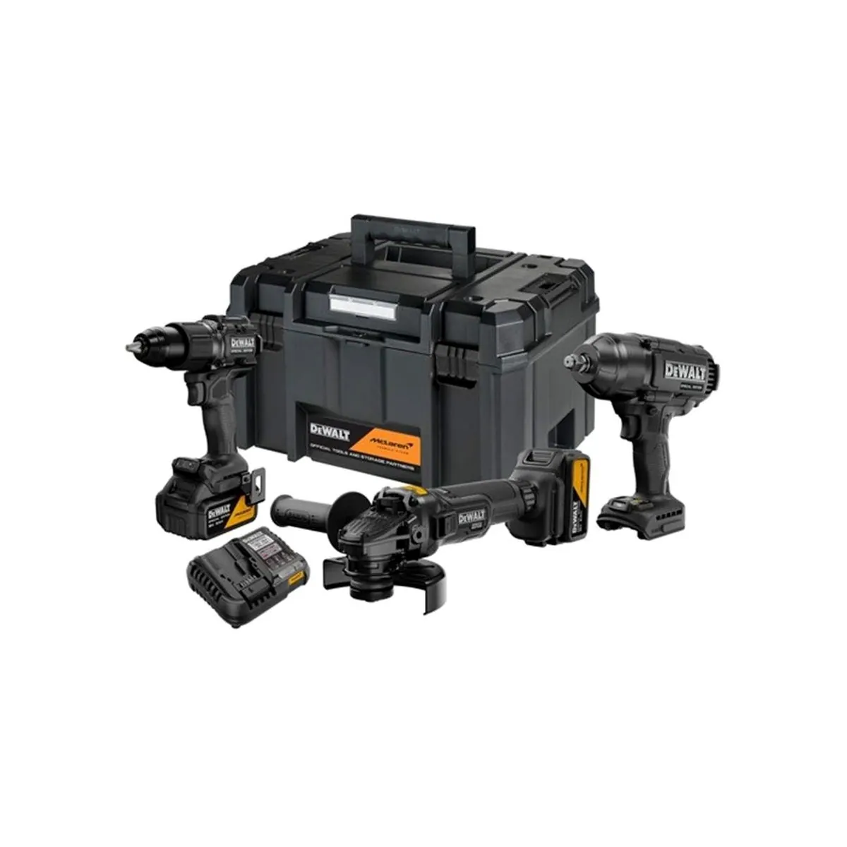 DeWalt Akku-Schlagbohrschrauber DCK3222MP2T-QW, Set mit 2 Akkus und Schnellladegerät