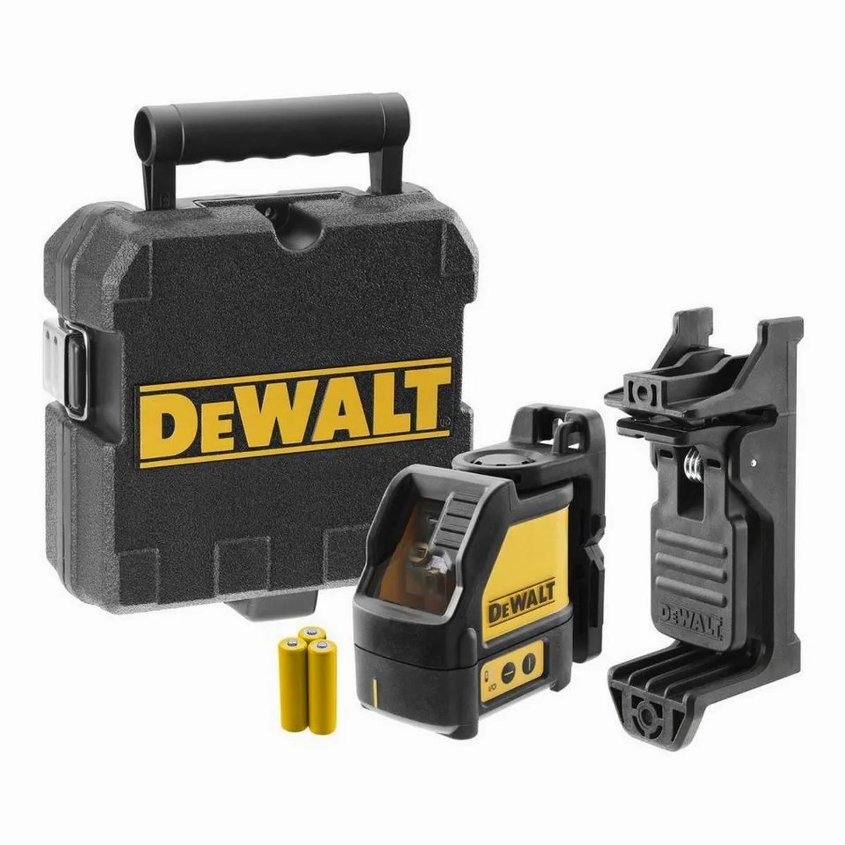 DeWalt Kreuzlinienlaser DW088K-XJ, selbstnivellierend, 50 m Reichweite, robuster Schutz 2