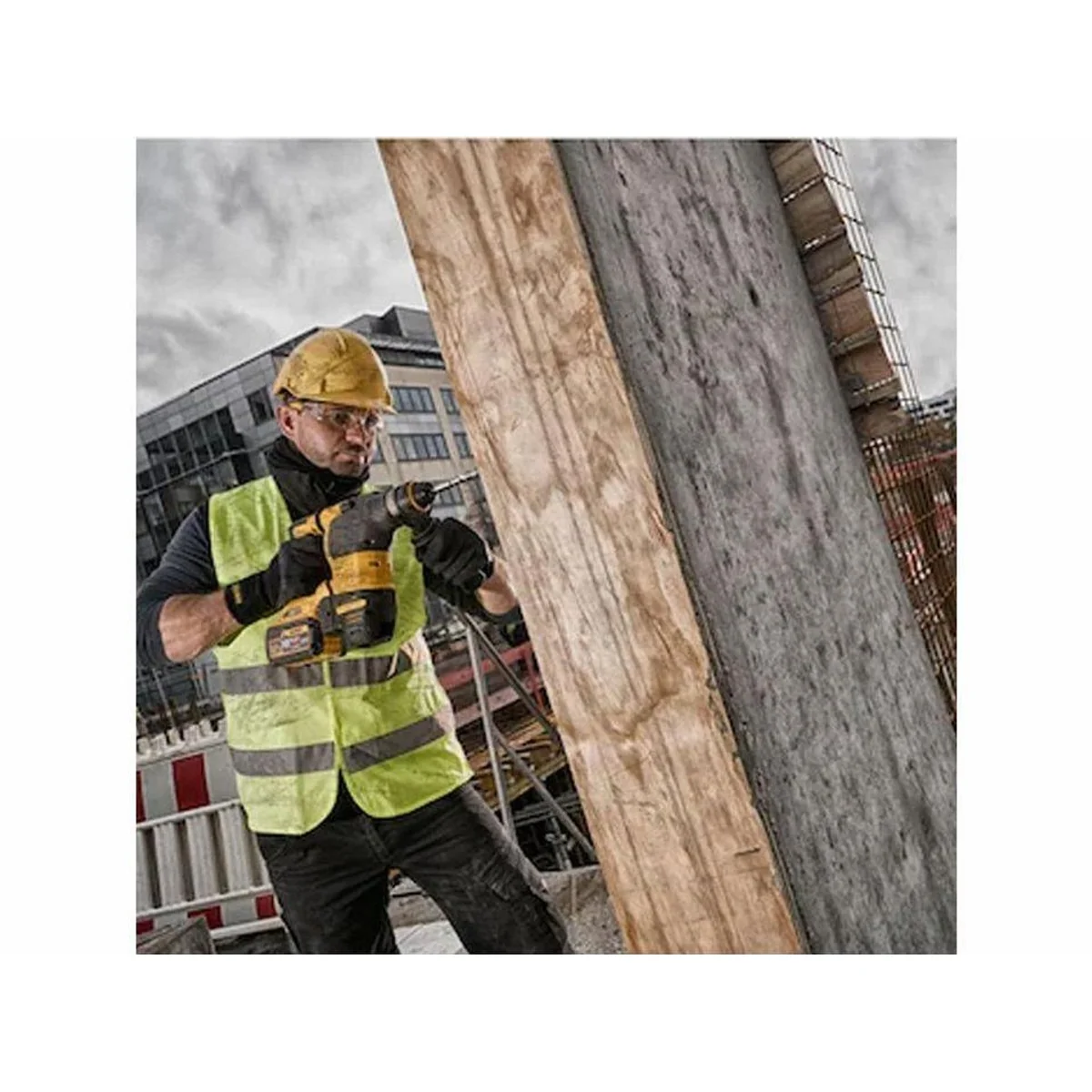 DeWalt Akku-Kombibohrhammer DCH333X2-QW, 54 V, 3,5 Joule Schlagenergie, SDS-plus 4