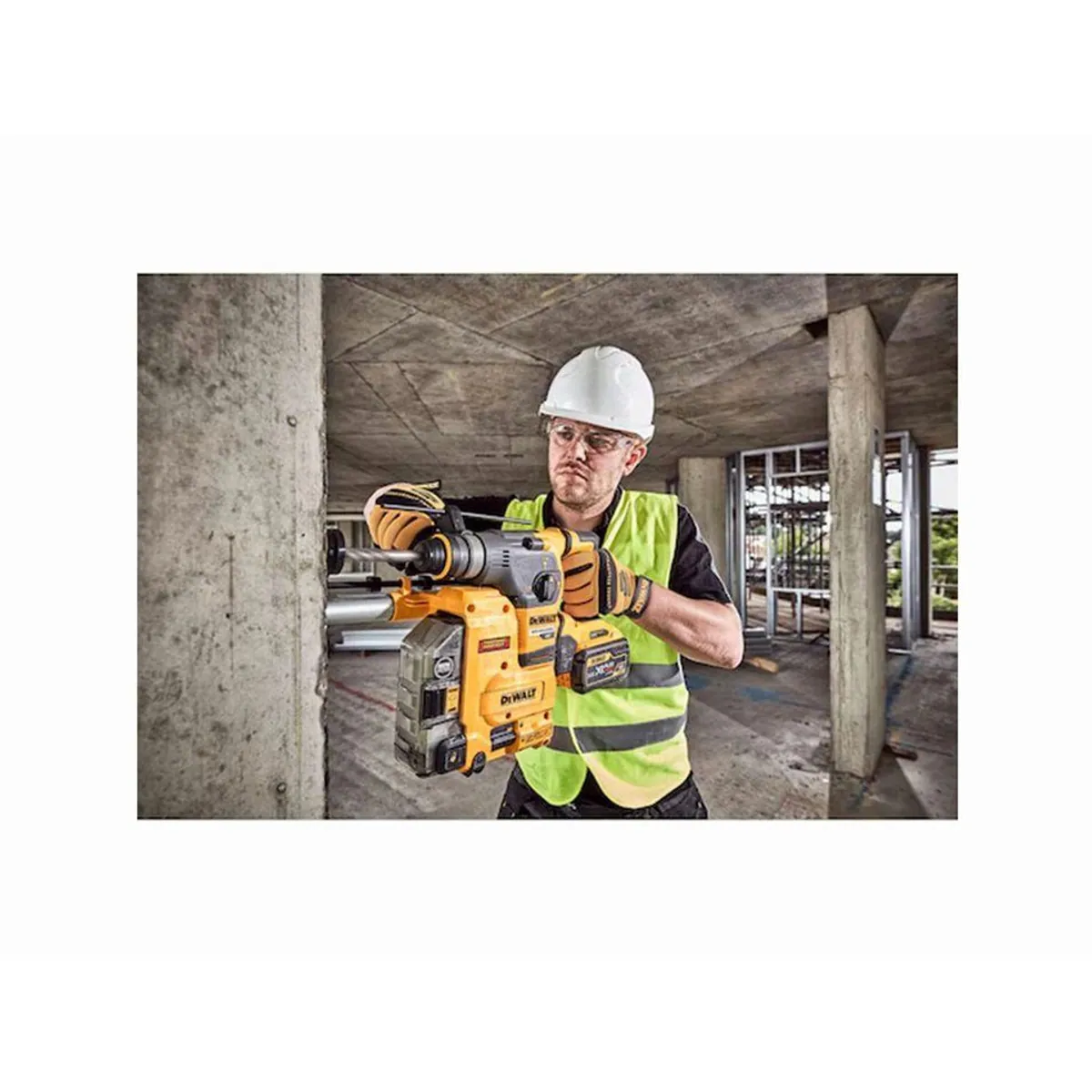 DeWalt DCH333X2-QW Akku-Kombibohrhammer, 54V, 3,5 J, inkl. 2 Akkus & Ladegerät 2