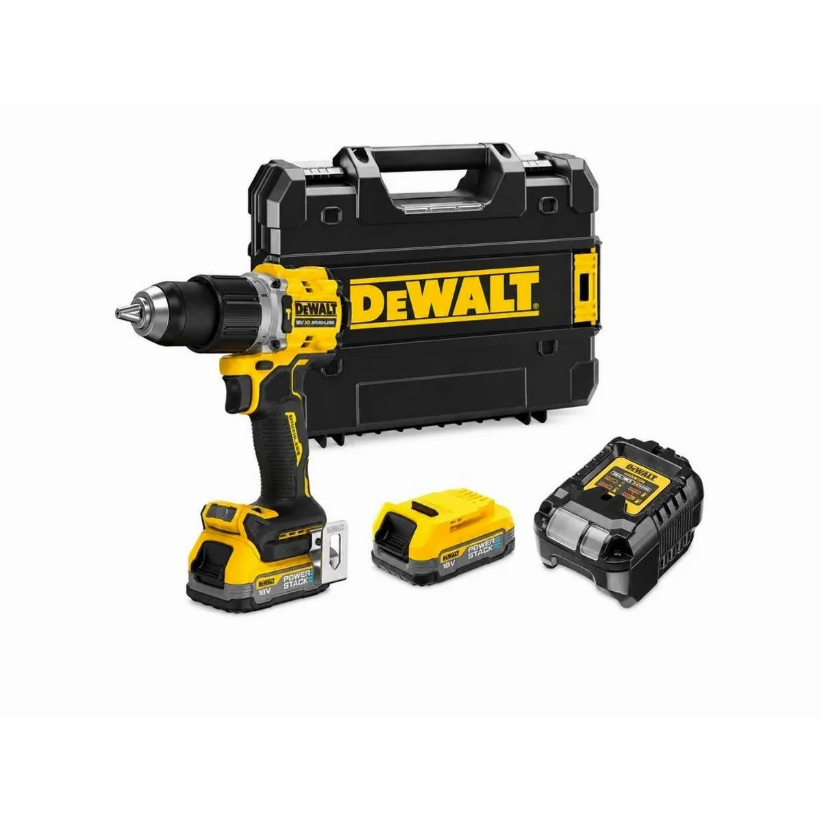 DeWalt DCD805E2T-QW Akku-Schlagbohrschrauber, 90 Nm Drehmoment, 2-Gang-Getriebe