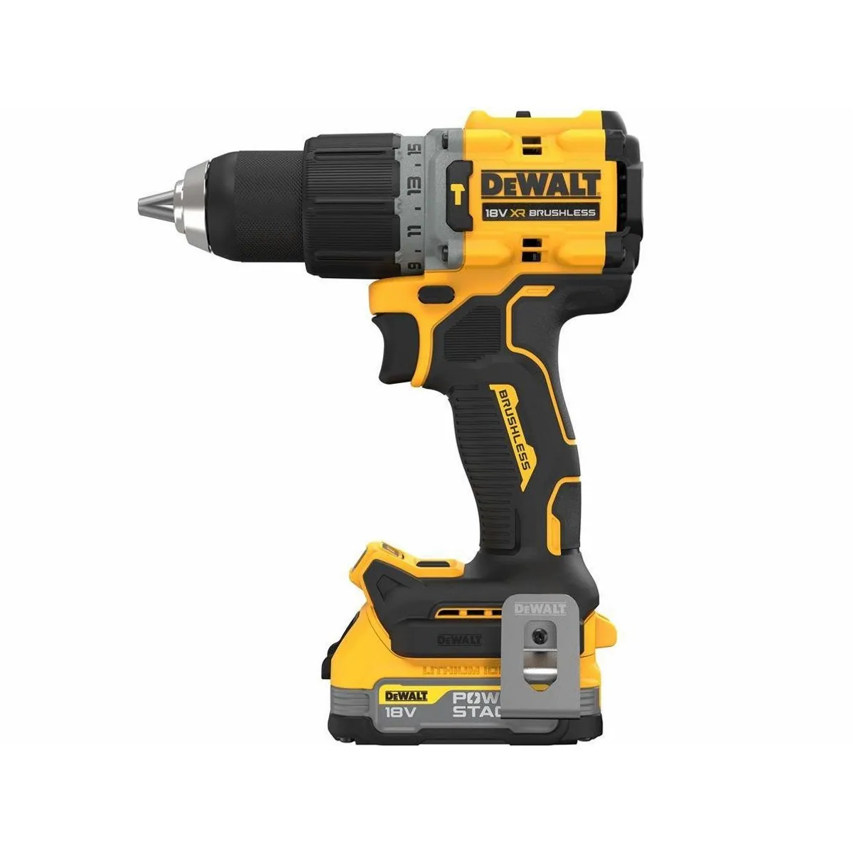 DeWalt DCD805E2T-QW Akku-Schlagbohrschrauber, 90 Nm Drehmoment, 2-Gang-Getriebe 2