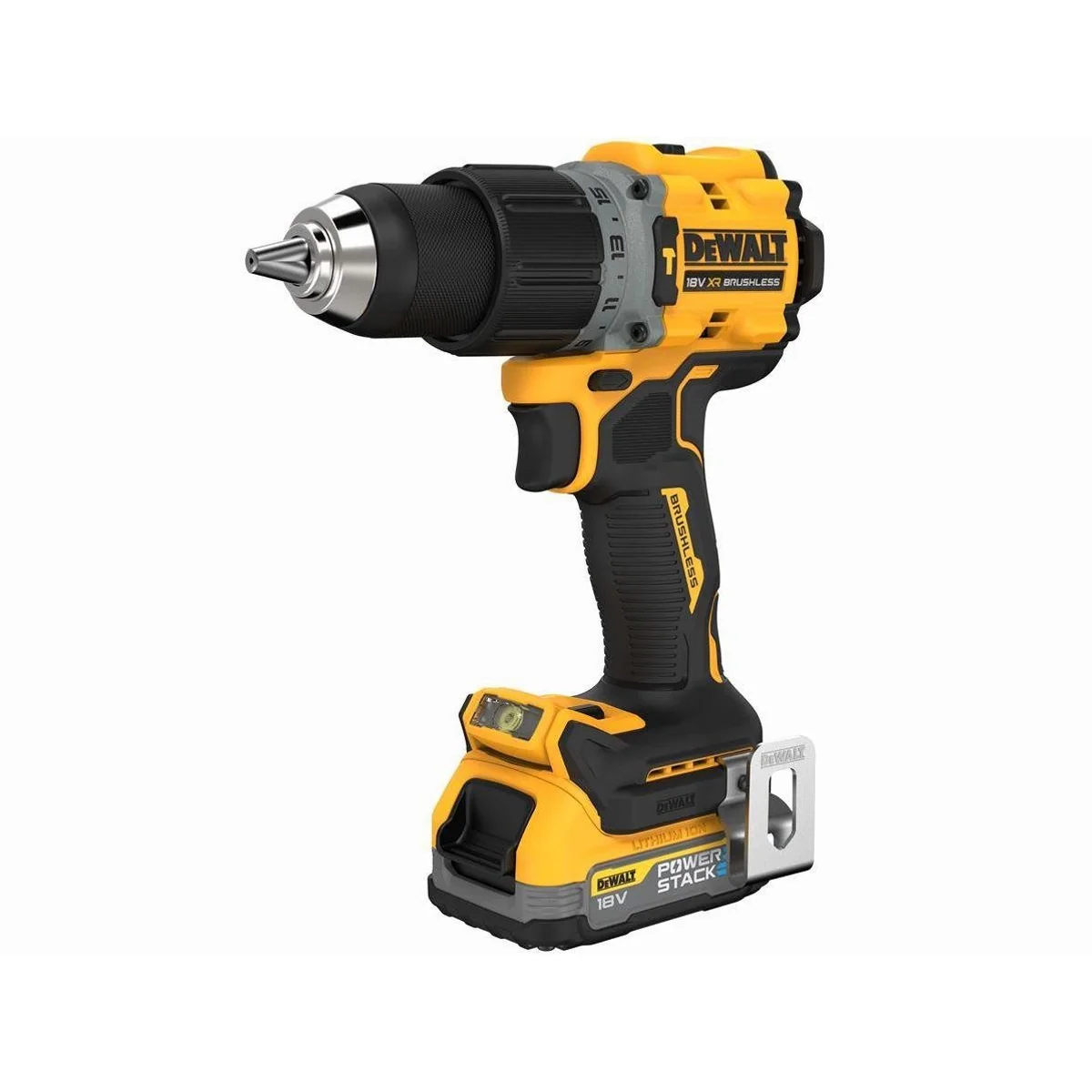 DeWalt DCD805E2T-QW Akku-Schlagbohrschrauber, 90 Nm Drehmoment, 2-Gang-Getriebe 3