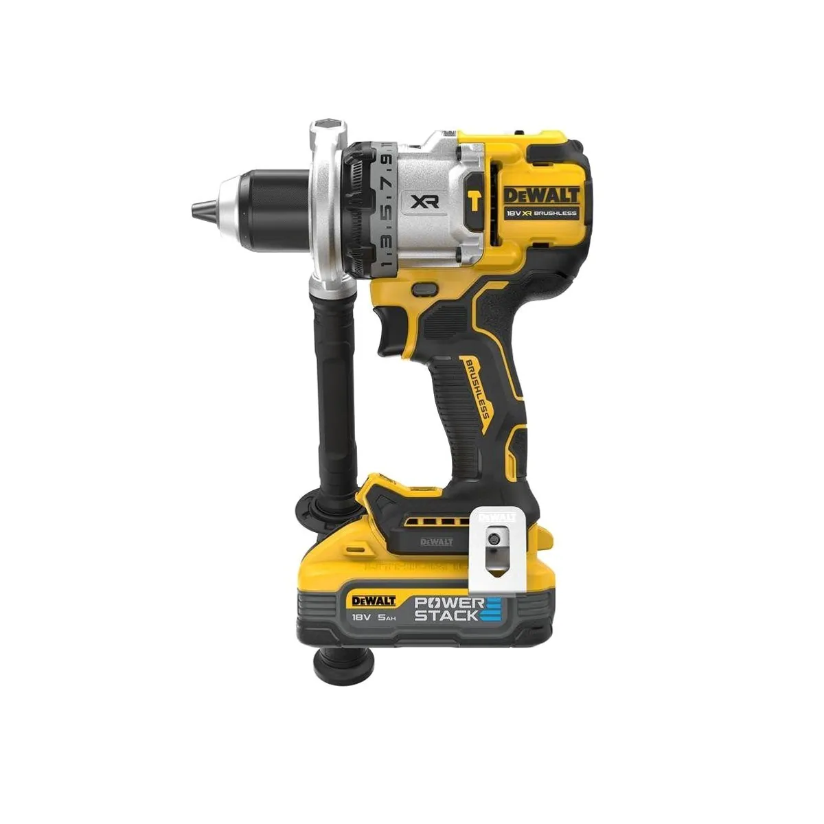 DeWalt Akku-Schlagbohrschrauber 18V / 5 Ah, hohe Leistung und Langlebigkeit – Set mit 2 Akkus und Ladegerät 2
