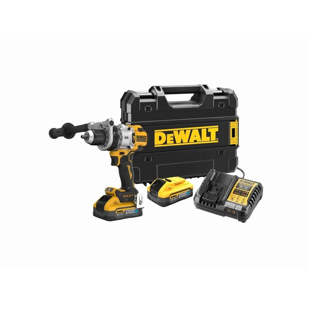 DeWalt Akku-Schlagbohrschrauber 18V / 5 Ah, hohe Leistung und Langlebigkeit – Set mit 2 Akkus und Ladegerät 3