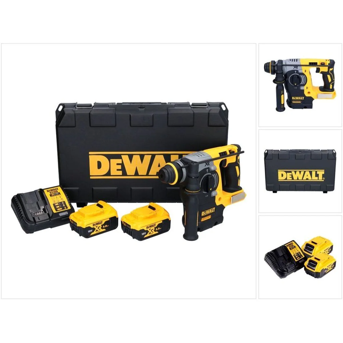 DeWalt DCH 273 NT Akku-Kombihammer, bürstenlos, 2,1 J Schlagenergie, 18 V