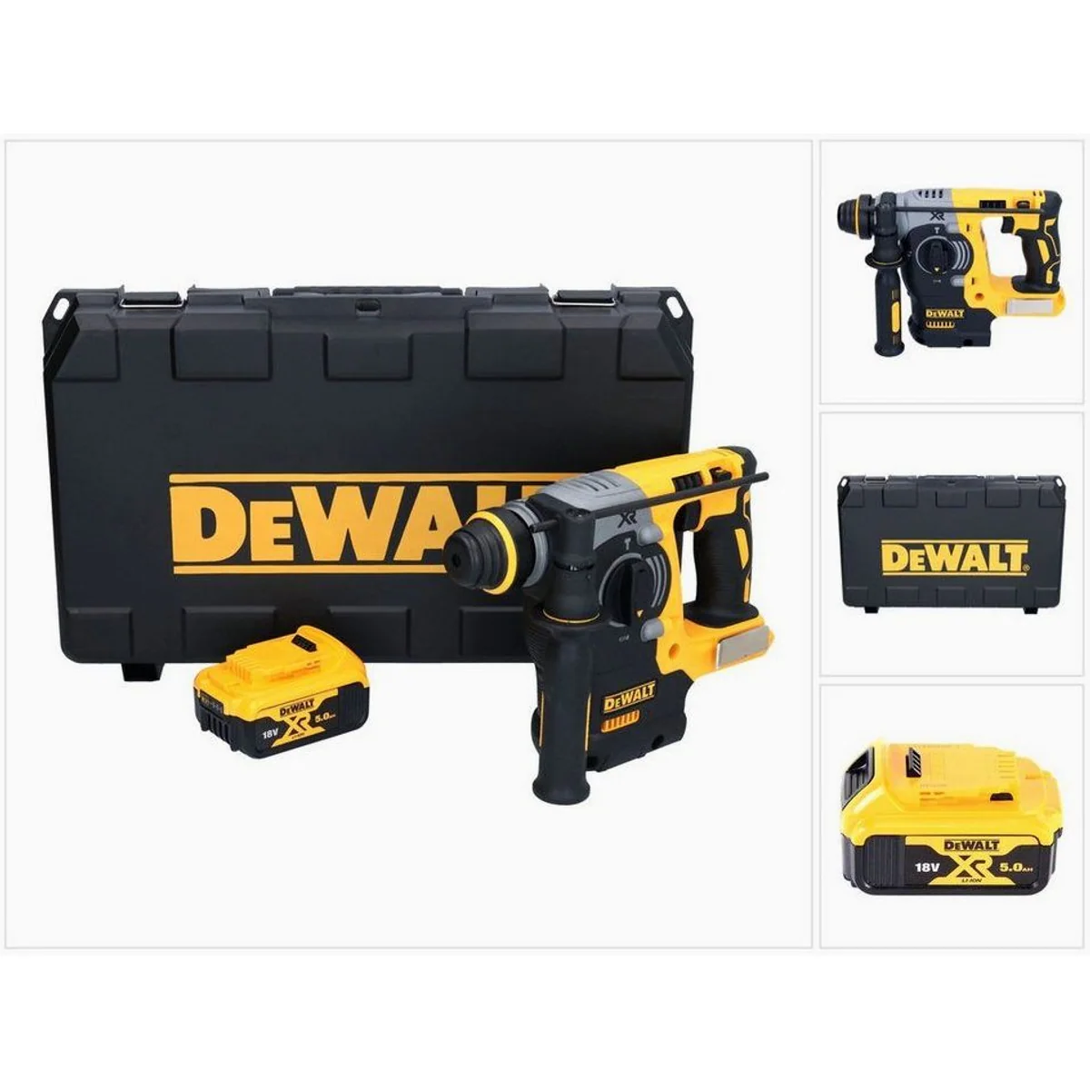 DeWalt DCH 273 NT Kombihammer, bürstenlos, 2,1 J Schlagenergie, 18 V Akku