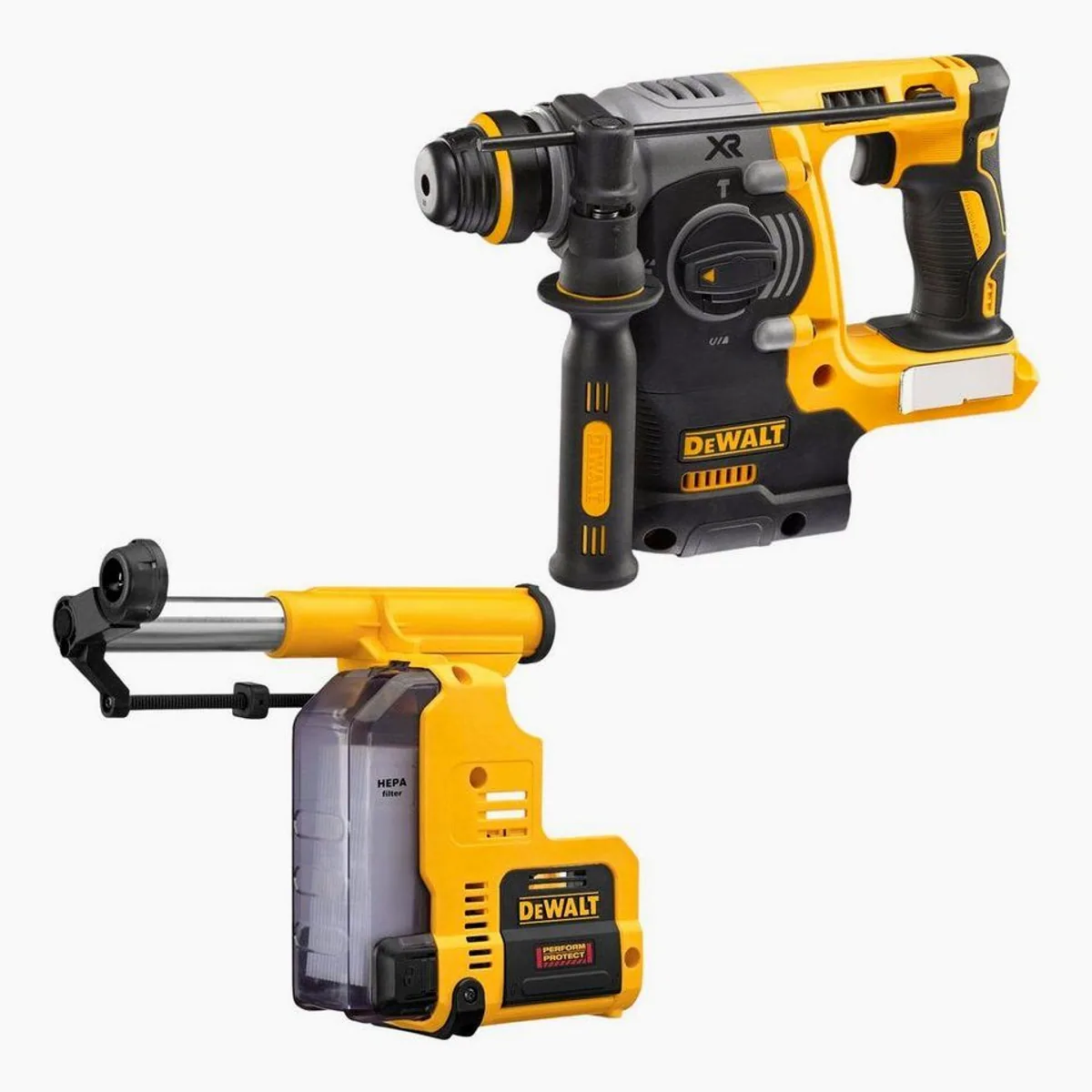 DeWalt DCH 273 N Akku Kombihammer, leistungsstark, vibrationsreduziert, bürstenlos — 18 V, 2,1 J, SDS Plus