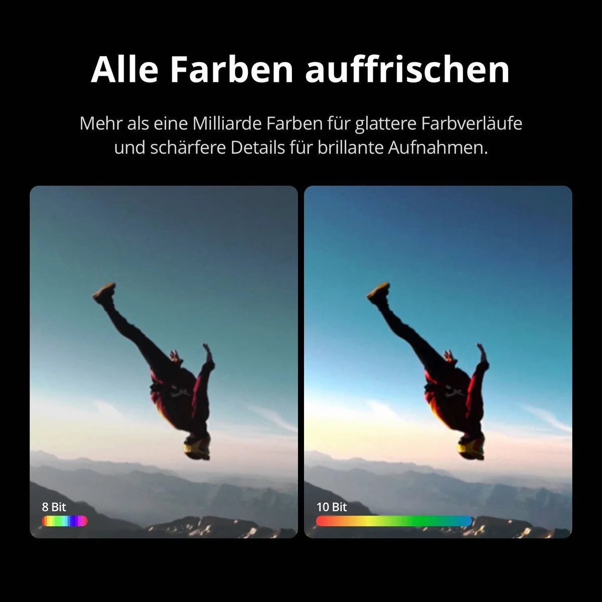 DJI Osmo Action 5 Pro, 4K Ultra HD, WLAN, Bluetooth — herausragende Bildqualität und Leistung 3