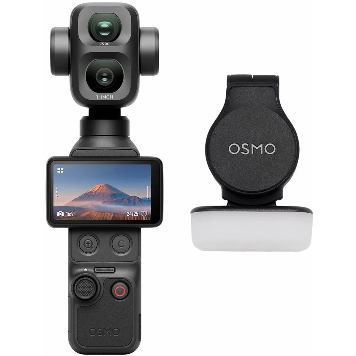 DJI Osmo Pocket 4P Pro Standard Combo, 37 MP, 3x opt. Zoom, 4K Video