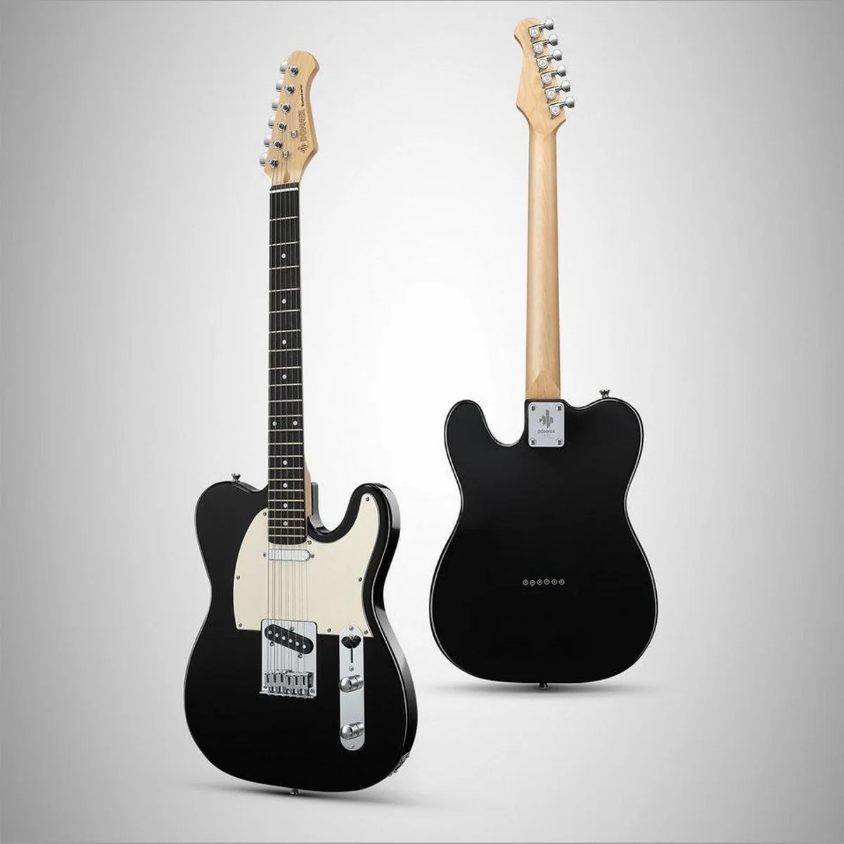Donner DTL-100 E-Gitarre, H-H Tonabnehmer, Ahornhals — ideal für Einsteiger 2