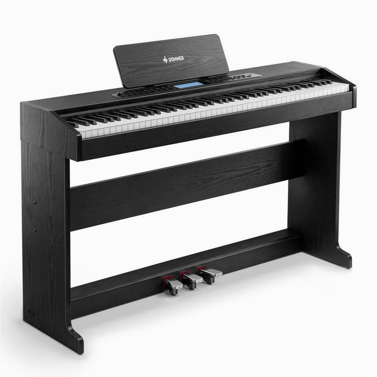Donner DDP-95 Digitalpiano, 88 gewichtet Tasten, Bluetooth, 610 Klangvarianten