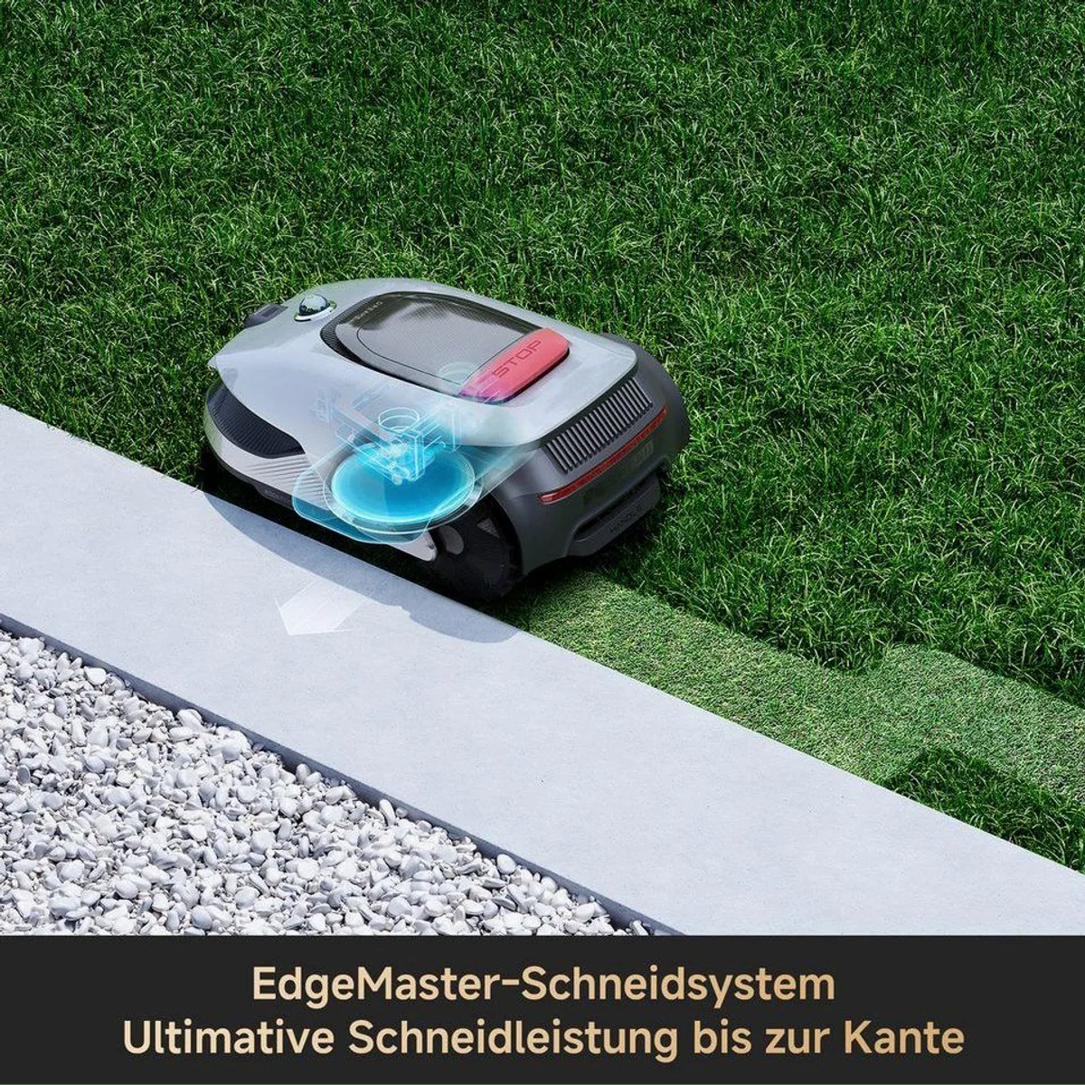 Dreame Rasenmähroboter A2, bis 1200 m² Rasenfläche, KI-Kamera, Kantenschnittsystem 2