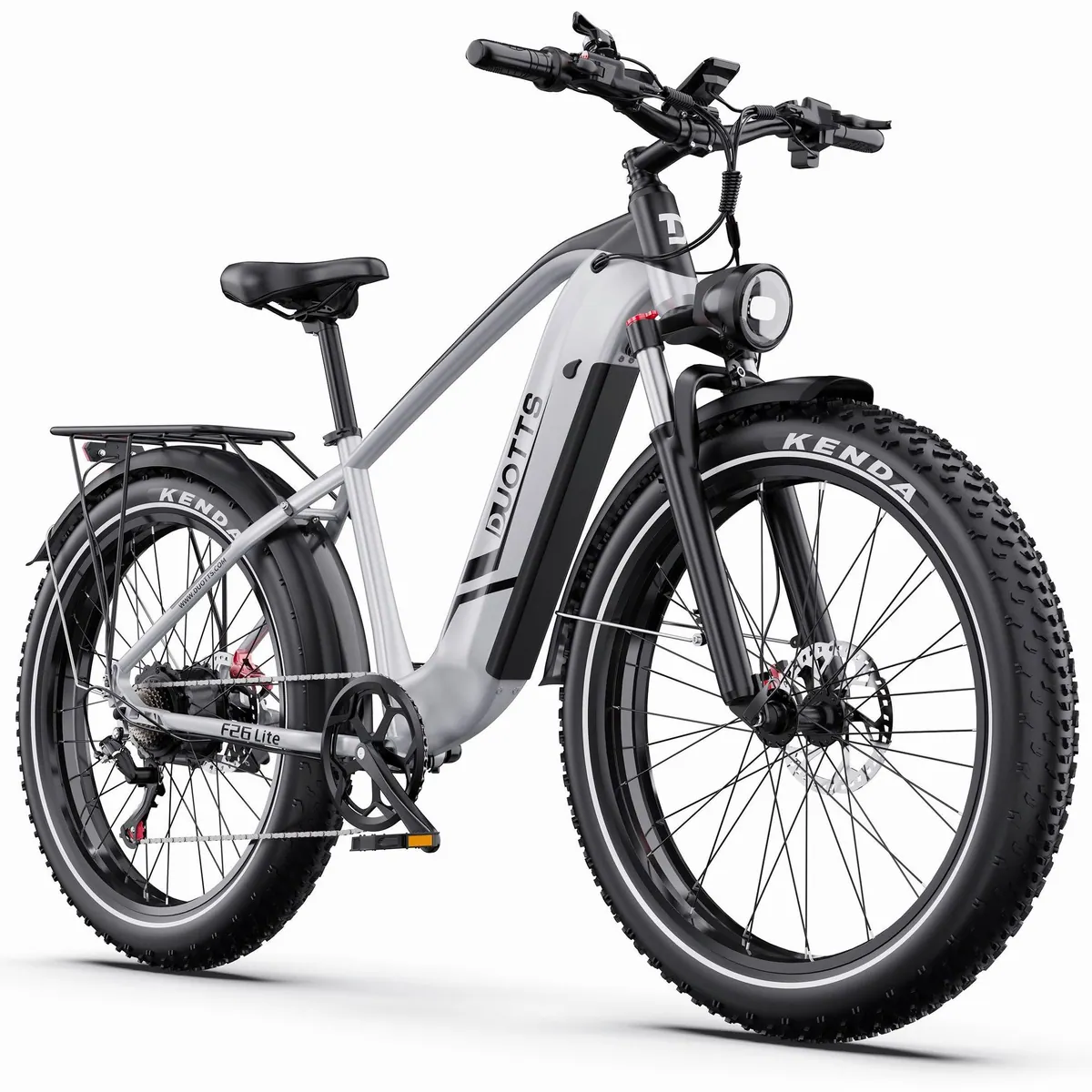 DUOTTS F26lite Pedelec, 100 km Reichweite, 250 W Motor, 7-Gang Shimano Schaltung