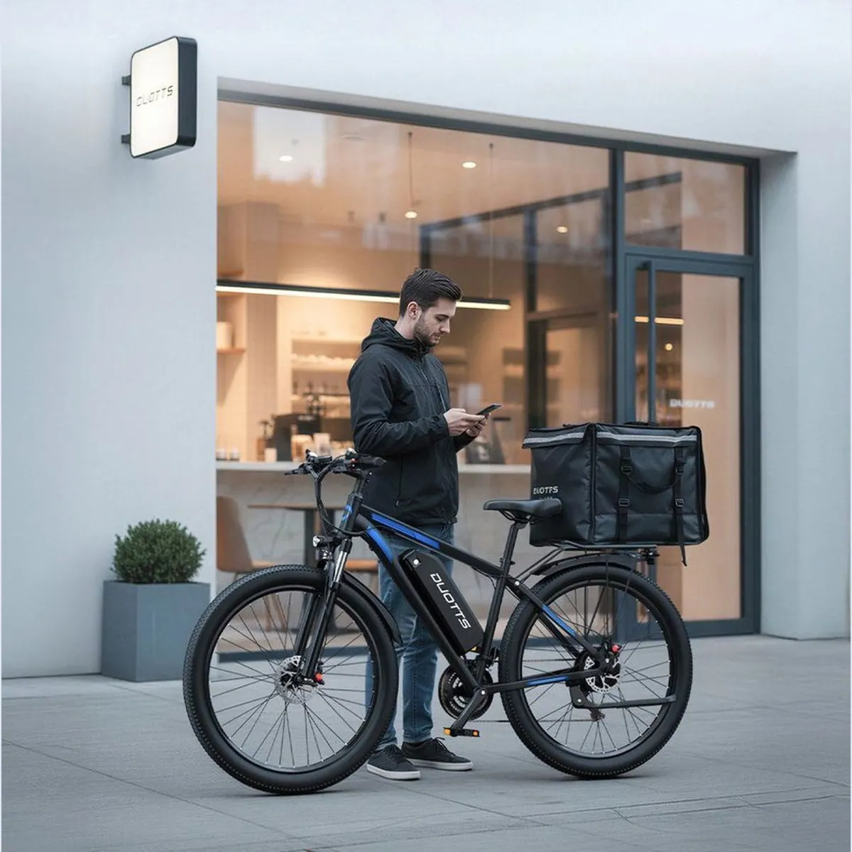 DUOTTS C29-L E-Bike, 250W Motor, 110 km Reichweite, Hydraulische Bremsen, App-Steuerung 4