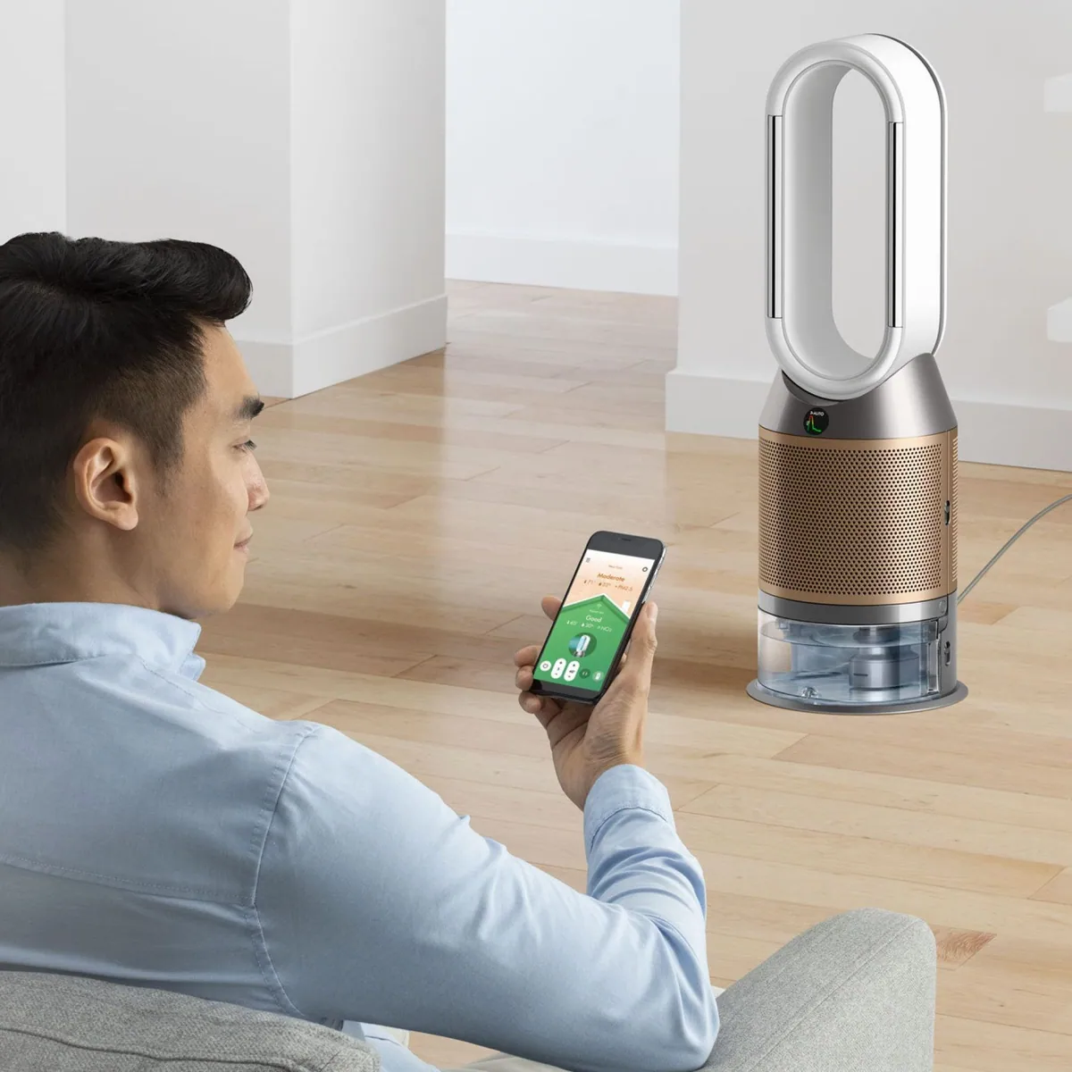 DYSON Purifier Humidify+Cool PH2 De-Nox, HEPA-13 Standard, NO₂-Filtration, Smart-Home-fähig 5
