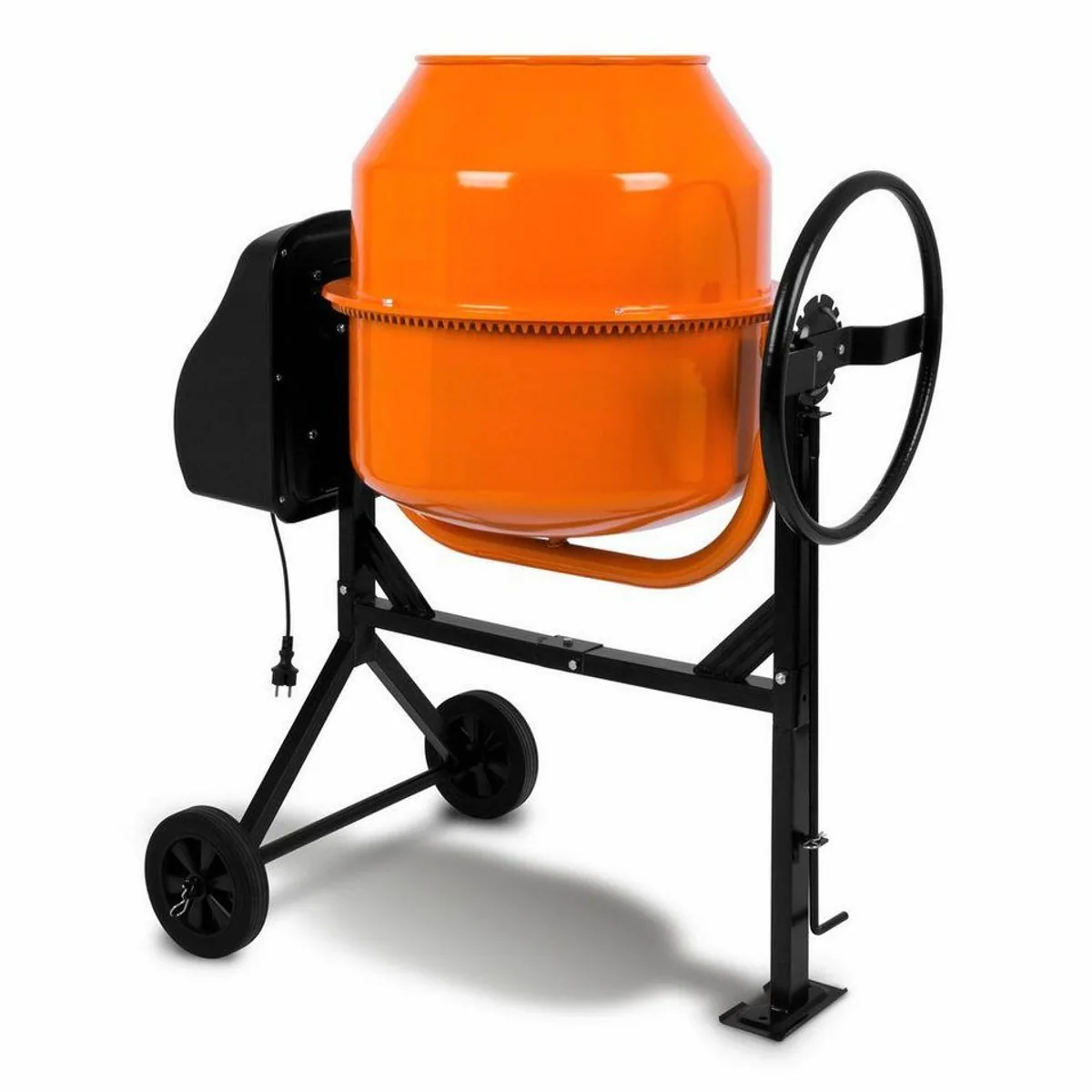 EBERTH Betonmischer 140L, 550W Motor, robustes Stahlgestell — effizient und vielseitig 2