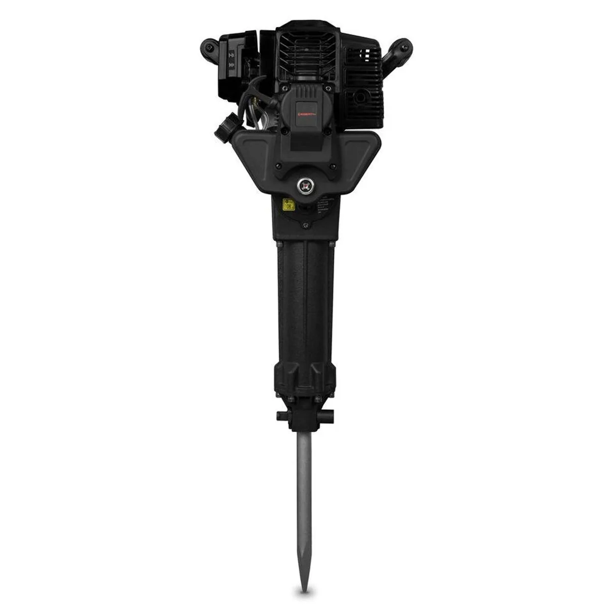 EBERTH GB1-1800 Abbruchhammer, leistungsstarker 2-Takt Motor, 700-1500 Schläge/Min, inkl. Spitz- und Flachmeißel