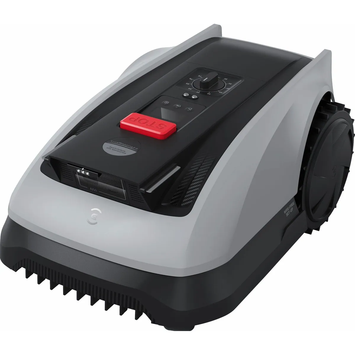 ECOVACS GOAT O600 RTK, präzise Navigation, hohe Mäheffizienz, für Rasenflächen bis 600 m²