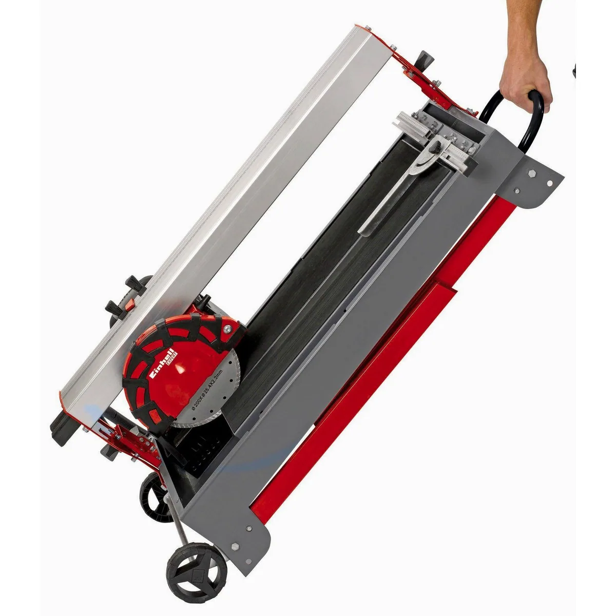 Einhell TE-TC 620 U Fliesenschneidemaschine, 900 W, präziser Winkelanschlag, inkl. Diamanttrennscheibe 2