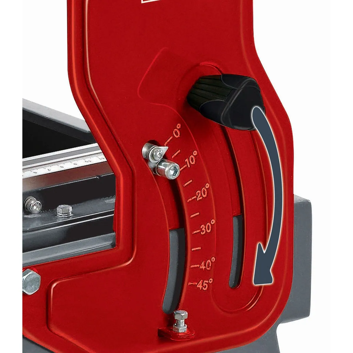 Einhell TE-TC 620 U Fliesenschneidemaschine, 900 W, präziser Winkelanschlag, inkl. Diamanttrennscheibe 5
