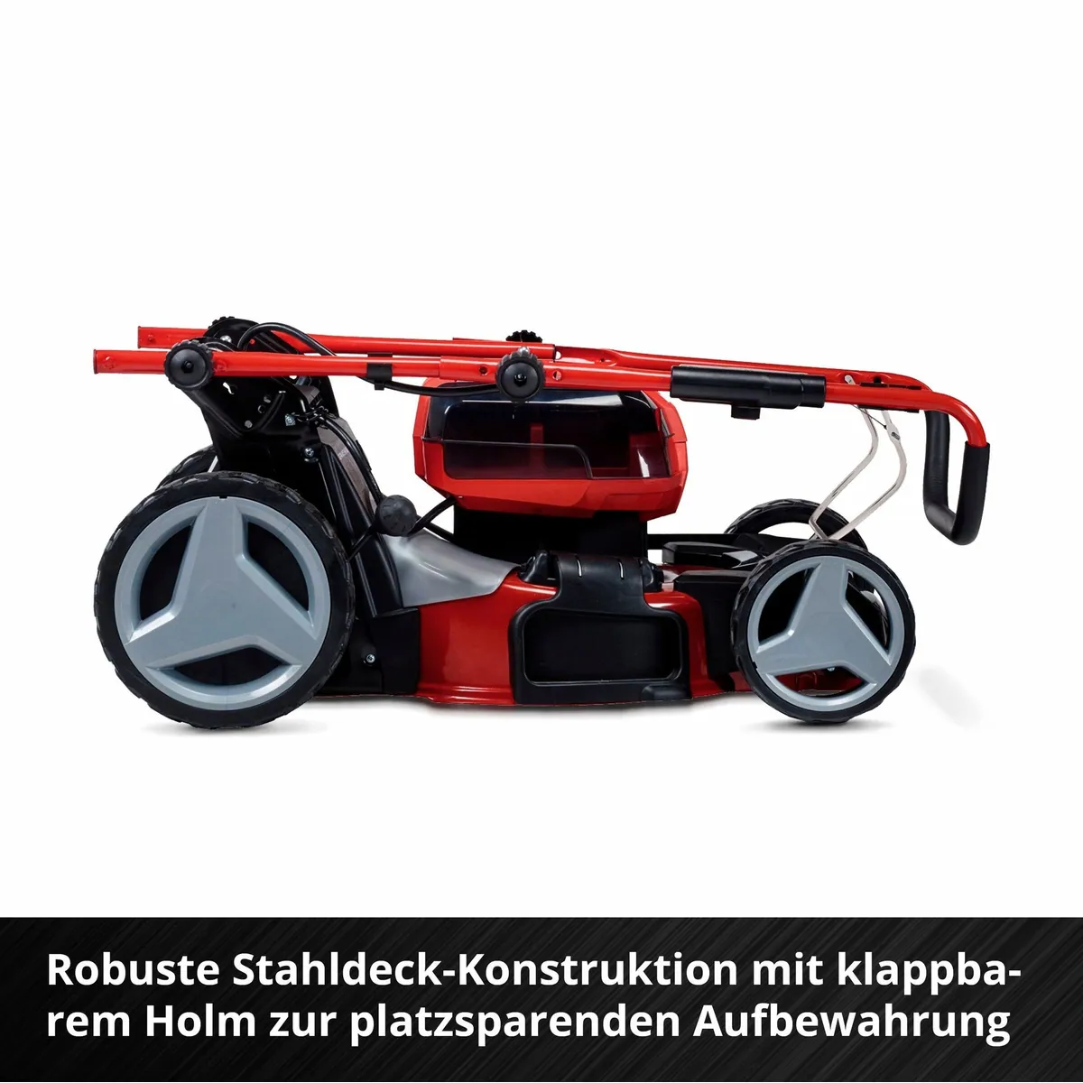 Einhell Akkurasenmäher GP-CM 36/47 S HW Li, 47 cm Schnittbreite, 4 Akkus inklusive 3