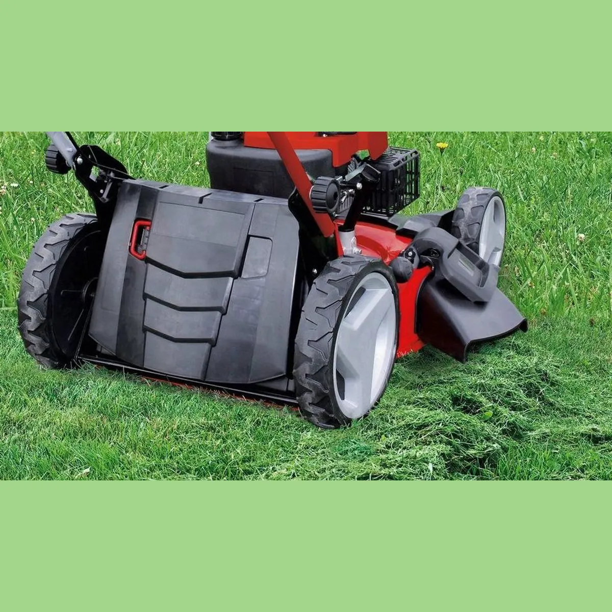 Einhell GC-PM 56/2 S HW Benzinrasenmäher, 56 cm Schnittbreite, leistungsstarker Motor 2